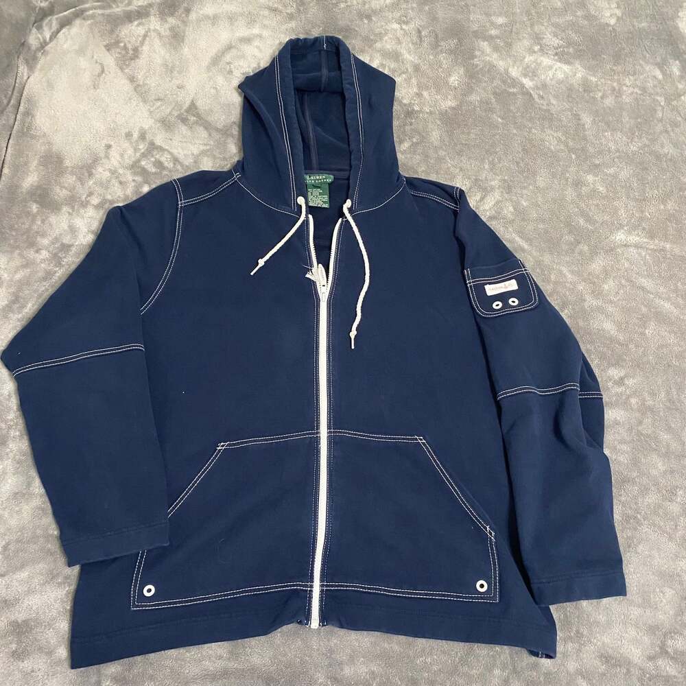 Lauren Ralph Lauren Women's Nautical Contrast Stitch Hoodie
